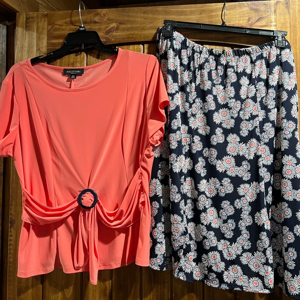 Top/Skirt Set